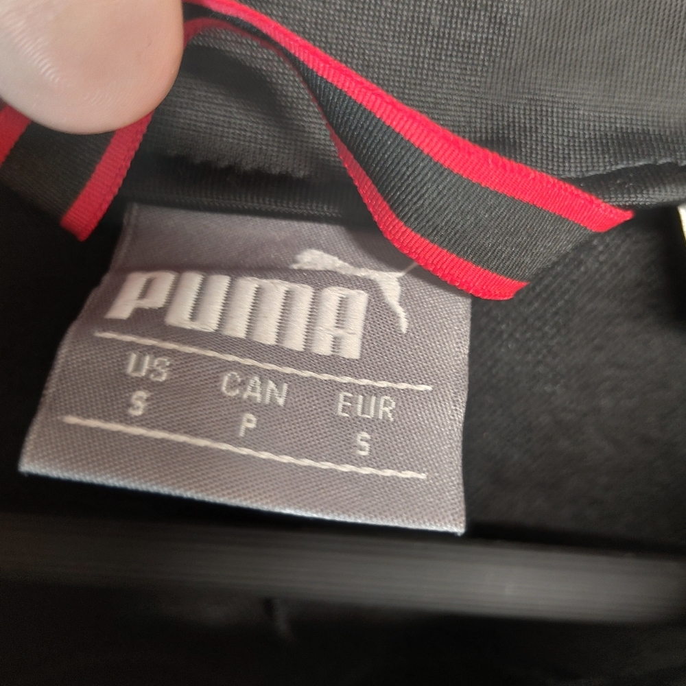 Puma Scuderia Ferrari Red Full Zip Racing Jacket Mens Small Long Sleeve Track - Picture 5 of 10